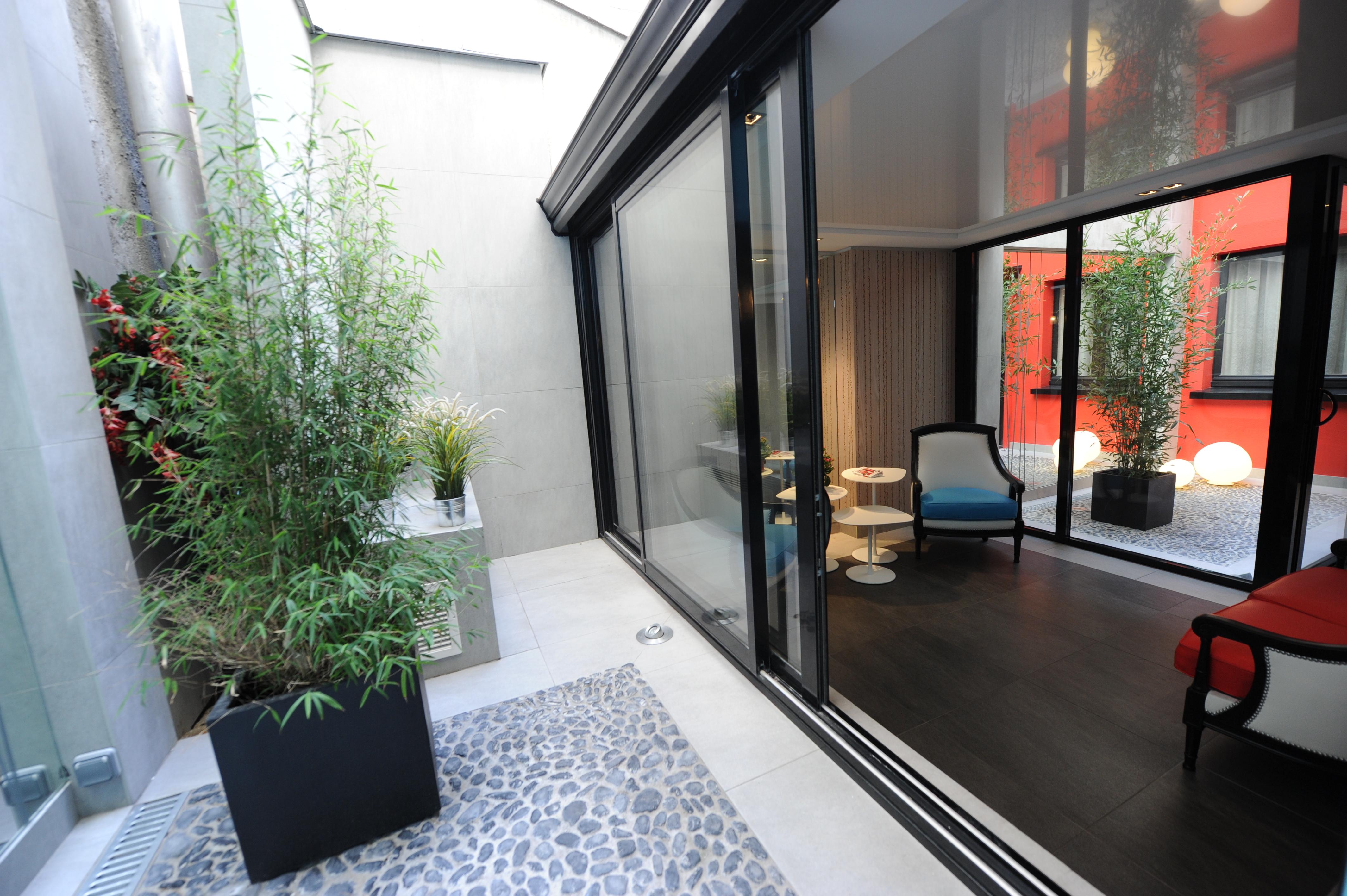 Hotel Du Vieux Saule Paris Bagian luar foto