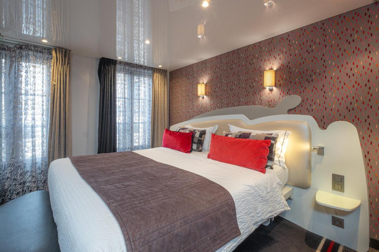 Hotel Du Vieux Saule Paris Bagian luar foto