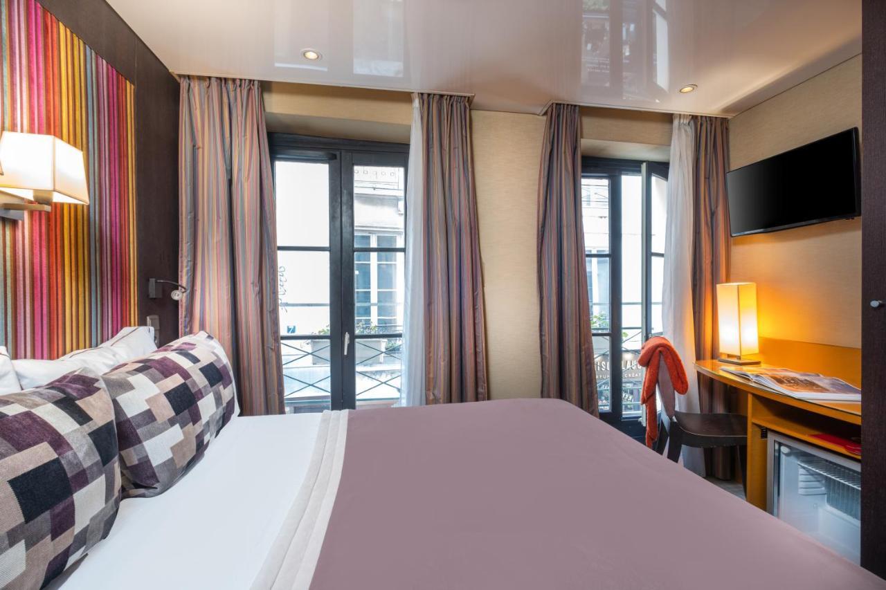 Hotel Du Vieux Saule Paris Bagian luar foto